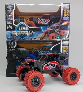 Mainan Anak RC Climb Spray Mobil Remot Control Asap Scale 1:20