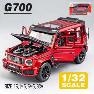LEO 1:24 BRABUS G65 เสียงและแสงผล 4 ประตูสามารถเปิดได้D iecastรถโลหะผสมรุ่นของเล่นสำหรับเด็กผู้ชายของเล่นสำหรับรถเด็กสำหรับรถเด็กของเล่นราคาถูก