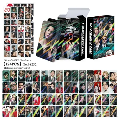 CL30 124PCS/Set BTS LOMO Card Stickers ARIRANG Digital Single 2.0 Postcards Collection Star Peripheral 30CL