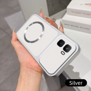 Casing for Realme12pro+ RMX3840 Realme12proplus realme 12 pro+ Matte leather case with charging magnetic ring anti drop and shockproof phone case