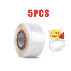 【free gifts】10pcs Grafting Tape PVC Plant Grafting Tools Self Adhesive Silk Film Bind Belt Grafting Garden Tools Packaging Jack Wrap Pallet Stretch Film Plastic Wrap Clear Self-adhesive Grafting Tape Film for Plant Fruit Tree Nursery Garden Repair