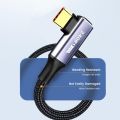 Elough สายชาร์จ PD 240W Type C To Type C,สายชาร์จเร็ว PD คู่กับ USB-C USB-C 1M 2M 3M 0.5M. 