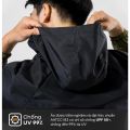ATR Áo khoác gió nam thể thao trượt nước phối màu trượt nước, chống tia UV - Thương hiệu Coolmate ET34. 