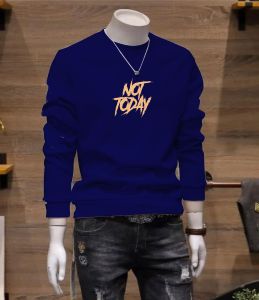 Promo Sweater Keren Crewneck Elegan Kaos Pria Trendy Sweatshirt Kasual Sweter Cowok Baju Not To Day