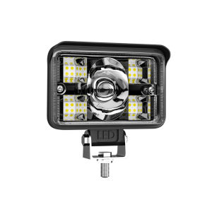 SHK 4 นิ้ว 72 วัตต์ Led ไฟสปอตไลท์ ไฟสปอร์ตไลท์รถยนต์ไฟหน้ารถไฟท้าย แสงสีขาว สีเหลือง ไฟตัดหมอกรถจักรยานยนต์รถบรรทุก 12V 24V 72W LED