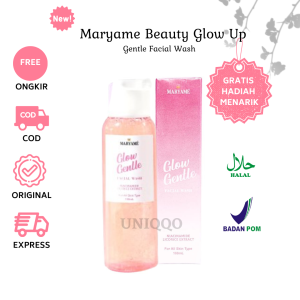 QQ Maryame Beauty Glow Gentle Sabun Cuci Muka Dengan Niacinamade & Licorice Ectract