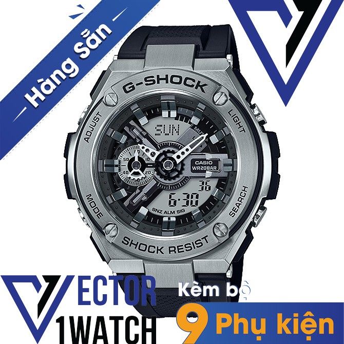 Đồng hồ thể thao nam nữ G-Shock GST-410-1A Full phụ kiện Lazada
