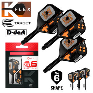 TARGET K FLEX DARTS FLIGHT- No.2/No.6 GAME OVER Integrated Flight System Dart Flights