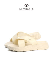 MICHAELA Korean Crossover Platform Sandals 3CM Anti-Slip Lightweight Comfy Beach Slides SH7521004 XP