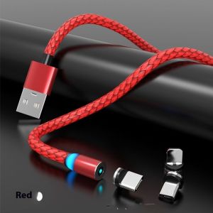 VINTLOOK สายชาร์จแม่เหล็ก 360 องศา ชาร์จเร็วสำหรับ Type-C Android iPhone