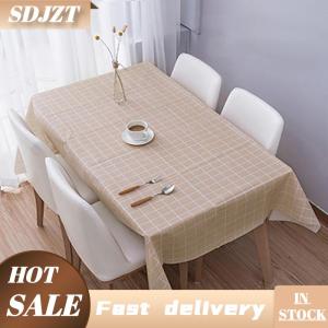 SDJZT 137x90cm PEVA không thấm nước oilproof Khăn trải bàn vải kẻ sọc Bảng Mô hình bìa cho Đảng dã ngoại ngoài trời vải