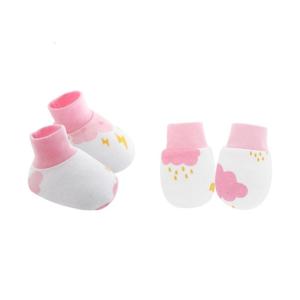 Găng tay mềm Và Giày Dép Cho Cậu Bé Cô Gái Găng Tay Găng Tay găng tay trẻ em chống cào Găng Tay Bộ tất Găng Tay Cotton Toddler Găng Tay