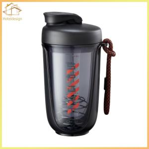 590ml Sports Shaker Bottles Leak Proof Drink Shake Bottle Detachable Whey Protein Powder Mixer Bottle for Indoor Outdoor