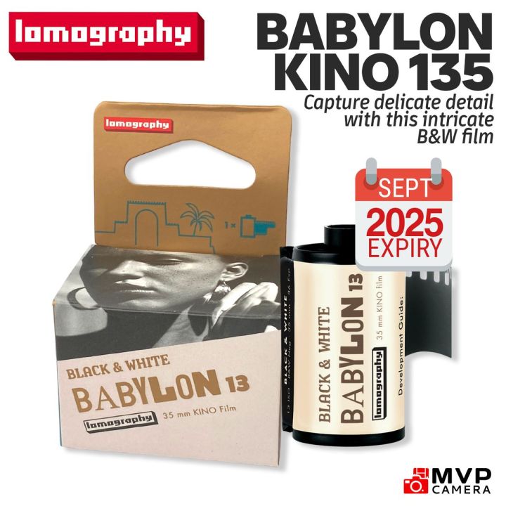 LOMOGRAPHY Babylon Kino B&W ISO 13 Negative Film 35mm
