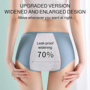 Physiological Underwear Preventing Bacterial Infections Panties Anti-side Leakage Cotton Antibacterial