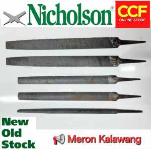 Nicholson Original Round File 14 inch Kikil Made In USA OLD STOCK