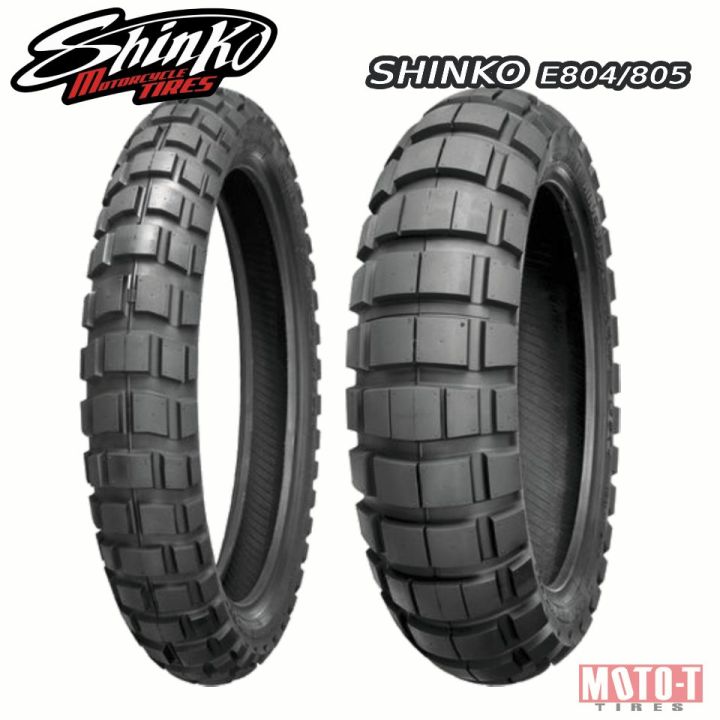ยาง Honda Africa Twin /Royal enfield scram411 ยี่ห้อ Shinko E804