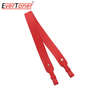 Everstoner สายคล้องสายกระเป๋าคล้องไหล่สำหรับ Picotin กระเป๋าล็อก H-Lindy รูปผักสีแทนสายคล้องกระเป๋าสะพายไหล่ลายขวางลาย Cowhide Togo Lychee