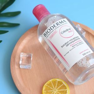 Bioderma Sensibio H2O Micellar Water+Sebium H2O Micellar Water Oil Control Purifying Pore Cleansing Combin Gentle Makeup Removing Soothe Sensitive Skin No-Rinse Cleansing Eye & Face Safe Preserve Skin Barrier Sensitive Skin Micelle Solution 500ml