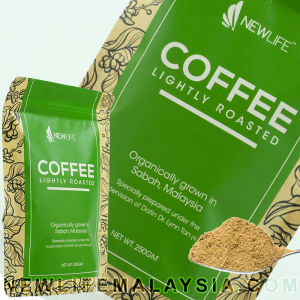 Coffee Enema Organic Sabah 250gm Powdered Grains Lightly Roasted Certified Organic Detoxifies Liver NewLife