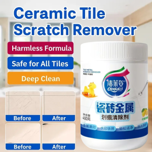 金属瓷砖金属划痕清除剂 Tile Cleaner Stone Cleaner Cleaner Black Mark Remover Decoration Metal Glaze Cleaner Renovation Mark Remover Countertop Scratch Repair Professional Grade Micro Polishing Multi Surface