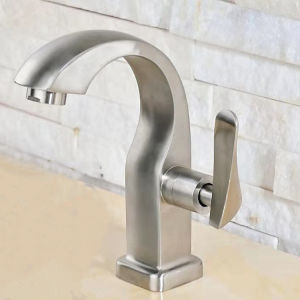 tap basin faucets bathroom sink faucets 304 stainless steel faucets single cold faucets bathroom counter basin faucets