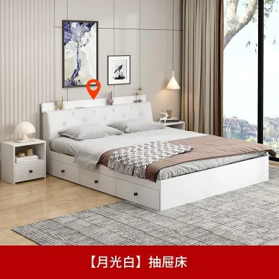 ⚡ Tatami Bed Frame Solid Wood Bed Frame With Storage Storage Bed Frame Super Single/Queen/King Bed Frame Bed Frame With Mattress