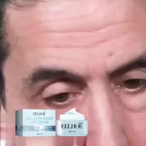 EELHOE Collagen Anti-Wrinkle Cream Reduces Wrinkles Nasolabial Folds Moisturizes and Firms Skin Anti-Aging Cream