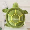 Fluffy Cute Plushie Turtle Plush Toy Anak Patung Comel Kura Kura Penyu Embroidery With TERENGGANU. 
