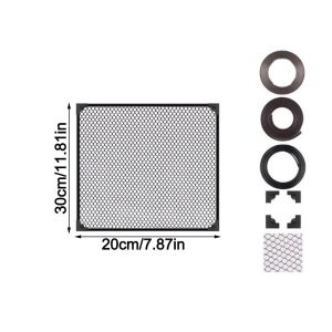 MYTHIS DIY Fish Tank Lid Cover Easy Installation ic Fish Tank Mesh Lid Cover Sturdy Fish Tank Top Protective Cover Fish Tank