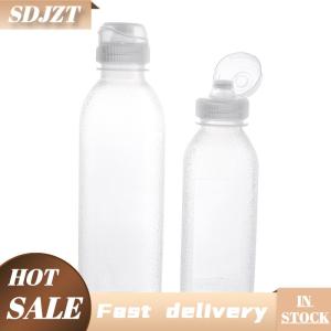 SDJZT 1 chai dầu 800ml 500ml chai xịt dầu nhà bếp chai gia vị ép chai nấu nướng sốt cà chua mù tạt