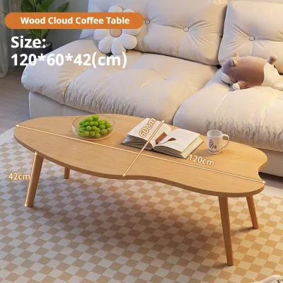 LALA Coffee Table Sofa Living Room Household Bedroom Small Table Nordic Style Tea Table Mdf Board Sofa Meja Teh Meja Kopi Bilik Tamu Papan MDF 沙发小茶几