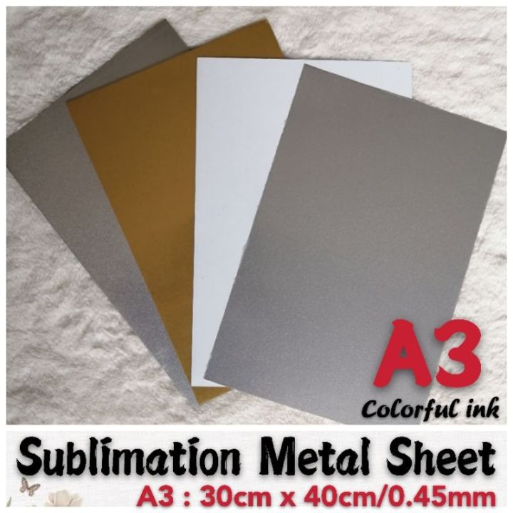 Heat transfer printing clearance on metal