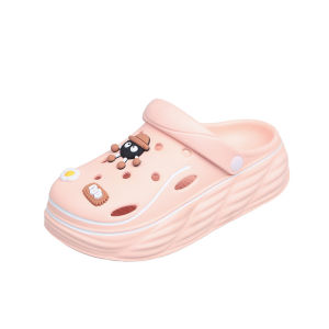 [Free Shipping] WomenS Indoor And Outdoor Clogs Featuring A Thick Sole Non-Slip Design Breathable Upper And EVA Material