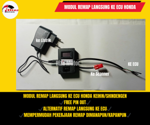 MODUL REMAP LANGSUNG KE ECU HONDA ECU KEIHIN & SHINDENGEN