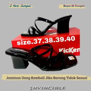 Sandal hak Terbaru Murah 2024 Simple 5cm