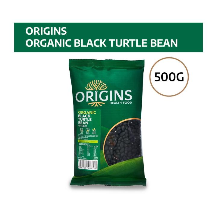 Origins HealthFood Organic Black Turtle Beans (500G) Lazada Singapore