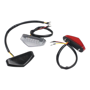Quick Install Motorcycle Rear Brake Light With High Intensity LEDs Weatherproof Design Suitable For Multiple Bike Models