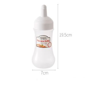 Classy Luxe Squeeze Sauce Bottle Salad Ketchup Kitchen Multi-functional Sauce Oil-consuming Honey Sub-packing Seasoning Bottle