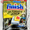 Finish Ultimate Plus All In One Lemon 90 Tabs (Packaging May Vary) Dishwashing Tabs. 