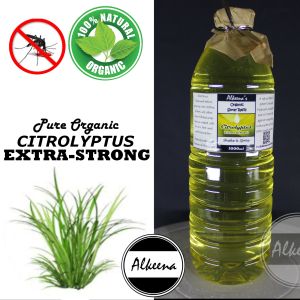 Alkeenas YLW Organic Citronella Spray | Citrocalyptus | Citrolyptus (Extra Strong) | Humidifier Oil | alkeena