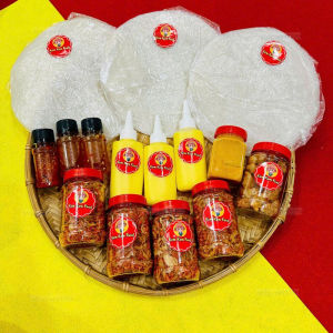 รสชาติ Combo HẾT SẢY [15 MÓN] Bánh Tráng Phơi Sương KEMKEMFOOD+ Muối Tép Hành Phi + Bơ Trứng Béo + Sốt Tắc + Ớt Rim +Tốp Mỡ + Muối Béo (FREESHIP) คุณภาพดี