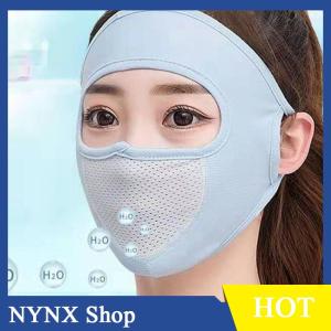 [NYNX] Summer Ice Silk Face Balaclava Full Cover Summer Sun Ultra UV Protection Thin