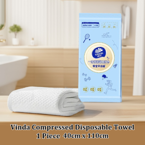 Vinda Compressed Disposable Towel 1Piece / 20 Pcs