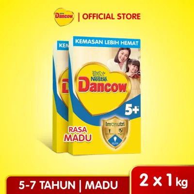 Nestlé Dancow 5+ Rasa Madu 1kg x2