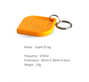 Jwm Meiji VanGuard - Guard ID Tag for Guard Tour Reader System