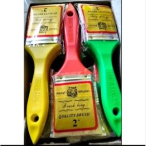 Kuas Cat PVC Brush King 899 / Kuas Cat Gagang PVC Murah 899  3” dan 1"