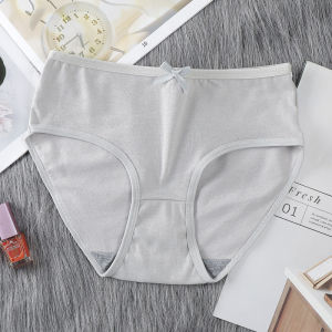 【On Sale 1.99】ELES Plus Size High-waist simple Breathable Underpants for Women Skin-friendly Briefs Antibacterial Cute Underwear