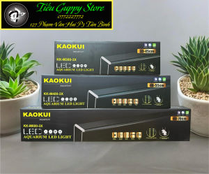 Đèn Led Siêu Sáng RGB Kaokui 3X - Đỏ Cá Ko Đỏ Nước - Máng Nhôm Đen Sang Trọng