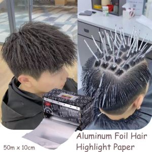 1 Roll Aluminum Foil for Hair Highlights Perm Hair Salon Tools Hairdressing Accessories Styling Tool